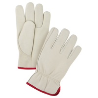 Gants de conducteur de premi&egrave;re qualit&eacute;, Petit, Paume en Cuir fleur de vache NTL Industrial