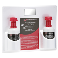 Dynamic™ Single-Use Eyewash Station with Isotonic Solution, Double SGA889 | NTL Industrial