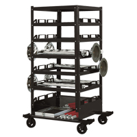 Six Tier Storage Cart, Steel SGC240 | NTL Industrial