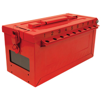 Small Group Lock Box, Red NTL Industrial