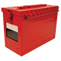 Large Group Lock Box, Red NTL Industrial