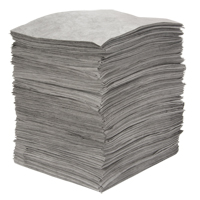Premium Meltblown Sorbent Pads, Universal, 15" x 18", 30 gal. Absorbancy NTL Industrial