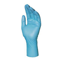Gants jetables Solo Ultra 997, T-Grand, Nitrile, 4 mils, Sans poudre, Bleu NTL Industrial