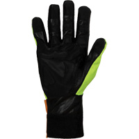 Endura&reg; Hi-Viz Chainsaw Gloves, Size Large/9, Goatskin Palm NTL Industrial
