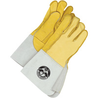 Gants de soudage, Cuir fleur de vache/Cuir fleur de daim, Taille Grand/10 NTL Industrial