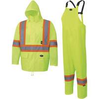 5619 Habit de pluie Oxford 150D, Polyester, 2T-Grand, Jaune lime NTL Industrial