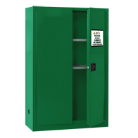 Pesticide Storage Cabinet, 45 gal., 65" H x 43" W x 18" D SGD361 | NTL Industrial