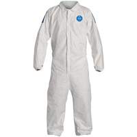 Coveralls, Medium, White, Tyvek&reg; 400 D NTL Industrial