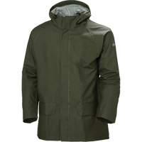 Mandal PVC-Coated Rain Jacket, Polyester, X-Small, Green NTL Industrial
