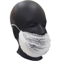 Beard Covers, Polypropylene, White NTL Industrial