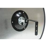 Miroir convexe rectangulaire/rond avec support, 18" h x 26" la, Intérieur/Extérieur SGI562 | NTL Industrial