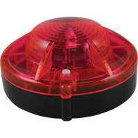 Red Magnetic Strobe Light, Plastic NTL Industrial