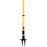 PLUS Barrier Post, 42" High, Yellow NTL Industrial
