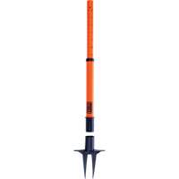 PLUS Barrier Post, 42" High, Orange NTL Industrial