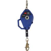Smart Lock Self-Retracting Lifeline, 30', Galvanized Steel, Swivel NTL Industrial