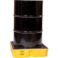 Modular Spill Platform, 15 US gal. Spill Capacity, 26" x 26.25" x 6.5" NTL Industrial