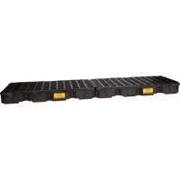 Plateforme de d&eacute;versement modulaire, Capacit&eacute; de d&eacute;versement 60,5 gal. US, 26,5" x 103,5" x 6,5" NTL Industrial