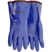 Gants r&eacute;sistant au givre, Taille T-Grand, 12" lo, PVC, Doublure en Acrylique/Molleton, Gant de calibre hiver NTL Industrial