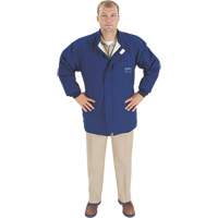 Veste de protection contre l'arc &eacute;lectrique, Moyen, Bleu, 40 cal/cm² NTL Industrial