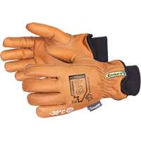 Gants de conducteur de luxe pour l'hiver Endura, T-petit, Paume en Cuir fleur de ch&egrave;vre, Thinsulate NTL Industrial