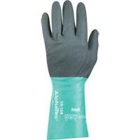 Gants r&eacute;sistants aux produits chimiques 58-128 AlphaTec, Taille 7, 13" lo, Nitrile, Doublure en Nylon, 7 mils NTL Industrial