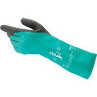 Gants r&eacute;sistants &agrave; la coupure et aux produits chimiques 58-735 AlphaTec, Taille 6, 13" lo, Nitrile, Doublure en Nylon, 39 mils NTL Industrial
