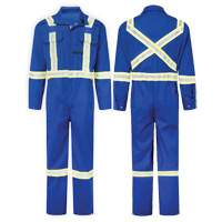 Nomex&reg;Essential 6 oz. Deluxe Coveralls, Size 34, Royal Blue NTL Industrial