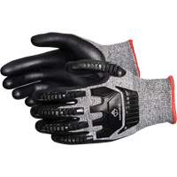 TenActiv Anti-Impact Cut-Resistant Composite Knit Gloves, 6, Synthetic Palm, Knit Wrist Cuff NTL Industrial