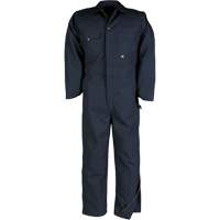 Deluxe Coveralls with Zipper, Men's, Navy Blue, Size 36 NTL Industrial
