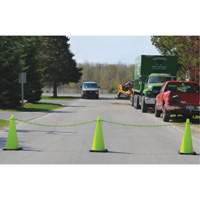 Traffic Cone & Chain Kit, 28", Orange, 4" & 6" Reflective Collar(s) SGO165 | NTL Industrial
