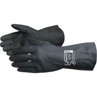 Gants doubl&eacute;s r&eacute;sistants aux produits chimiques Chemstop, Taille 7, 12" lo, N&eacute;opr&egrave;ne, Doublure en Ouat&eacute;e, 30 mils NTL Industrial