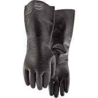 Gants r&eacute;sistants aux produits chimiques, Taille Grand/10, 18" lo, N&eacute;opr&egrave;ne, Doublure en Coton, 84-mil NTL Industrial