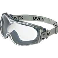 Lunettes de s&eacute;curit&eacute; &agrave; coques Uvex HydroShield Stealth OTG, Lentille Transparent, Antibu&eacute;e/Anti-&eacute;gratignures, Ventilation Indirecte NTL Industrial