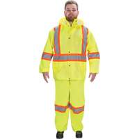 V&ecirc;tements imperm&eacute;ables RZ1000, Polyester, Petit, Jaune lime haute visibilit&eacute; NTL Industrial