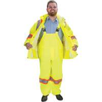 V&ecirc;tements imperm&eacute;ables RZ1000, Polyester, Petit, Jaune lime haute visibilit&eacute; NTL Industrial