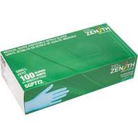 Gants jetables de calibre m&eacute;dical r&eacute;sistants &agrave; la perforation, Petit, Nitrile, 4,5 mils, Sans poudre, Bleu, Classe 2 NTL Industrial