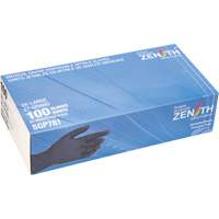 Puncture-Resistant Medical-Grade Disposable Gloves, 2X-Large, Nitrile, 5-mil, Powder-Free, Black, Class 2 NTL Industrial