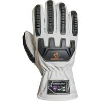 Endura&reg; 378GKGVBE Cut & Impact Resistant Gloves, Small, Goatskin Palm, Driver Cuff NTL Industrial
