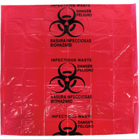 Dynamic™ Infectious Waste Bags, Infectious Waste, 24" L x 24" W, 12 microns, 50 /pkg. SGQ005 | NTL Industrial