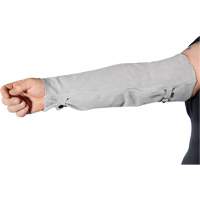 Welder's Heat Resistant Sleeves, 18" L, Pearl Grey NTL Industrial