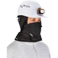 N-Ferno&reg; 3-Layer Winter Hard Hat Liner with Mouthpiece, Fleece Lining, One Size, Black NTL Industrial