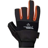 Clutch Gear&reg; Open-Finger Framers Gloves, Synthetic Palm, Size Small NTL Industrial