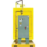 Freeze-Protected Keltech Heater & Safety Shower Skid System, Pedestal SGS363 | NTL Industrial