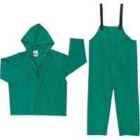 Dominator Limited Flammability Rain Suit, Large, Green SGS953 | NTL Industrial