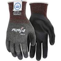 Gants r&eacute;sistant aux coupures Max Ninja, Taille Grand, Calibre 10, Rev&ecirc;tement Bipolym&egrave;re, Enveloppe en Dyneema, ASTM ANSI niveau A3 NTL Industrial