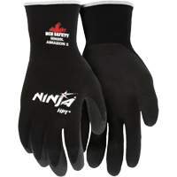 Gants enduits Ninja, Grand, R&ecirc;vetement HPT, Calibre 15, Enveloppe en Nylon NTL Industrial