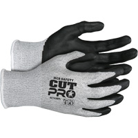 Gants r&eacute;sistant aux coupes Safety Cut Pro, Taille Grand, Calibre 13, Rev&ecirc;tement Bipolym&egrave;re, Enveloppe en PEHP, ASTM ANSI niveau A7 NTL Industrial