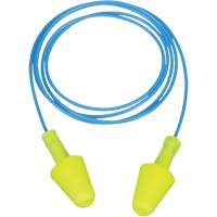 Bouchons d'oreilles &agrave; ajustement souple E-A-R, Vrac - Sac en poly, Avec cordon NTL Industrial