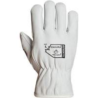 Endura&reg; Winter-Lined Driver Gloves, X-Large, Grain Goatskin Palm, Thinsulate Inner Lining NTL Industrial