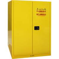 Flammable Storage Cabinet, 90 Gal., 2 Door, 43" W x 66" H x 34" D SGU586 | NTL Industrial